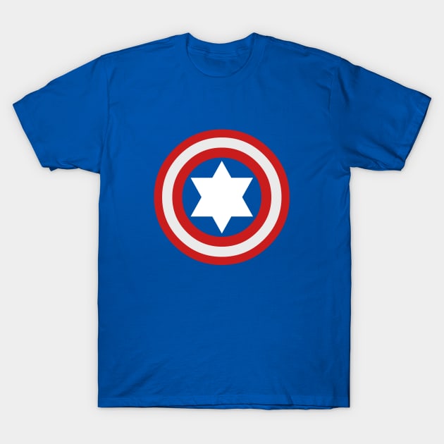 Captain Judaica by SuperMercado T-Shirt by supermercadocomics